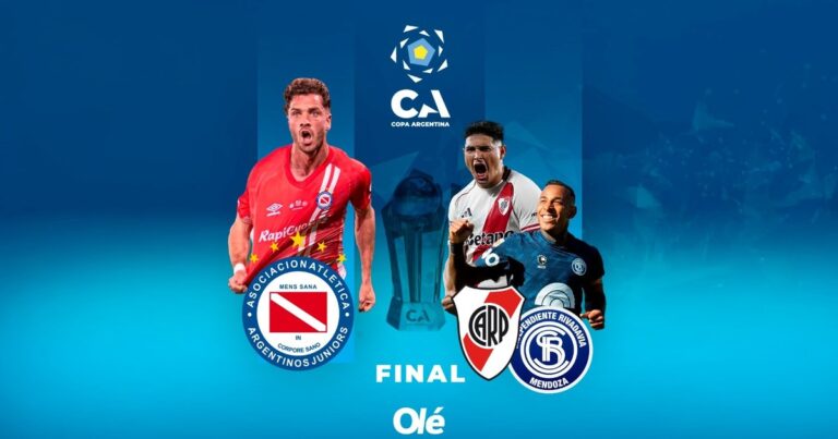 La llave de la Copa Argentina: Argentinos finalista a la espera de River-Independiente Rivadavia