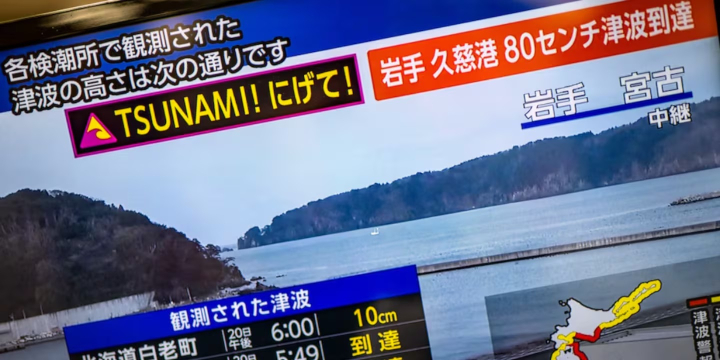 Un sismo de 7,4 en el norte de Japón encendió la alerta de tsunami