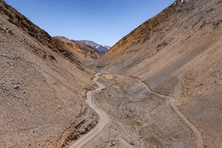 Así se encuentra el Paso de Agua Negra este 21 de abril