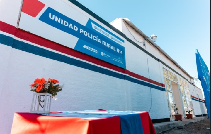 Seguridad fortalece su presencia en San Carlos con una nueva sede policial