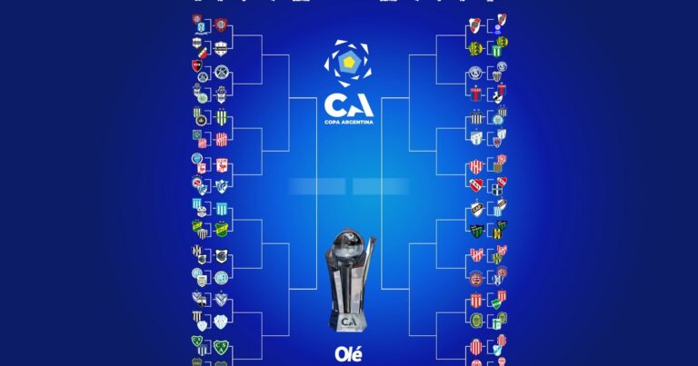La llave de la Copa Argentina: empiezan los 16avos de final con dos partidos
