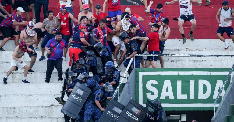 Violencia en el clásico de Paraguay: el Gobierno pidió "medidas ejemplares"