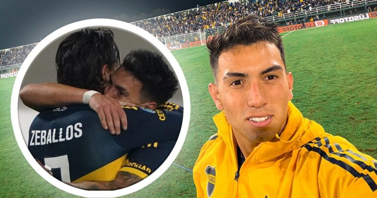 Velasco, la reacción en Boca y un abrazo con mensaje interno