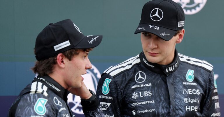 Duelo interno en Mercedes: George Russell  habló sobre la disputa del campeonato con Kimi Antonelli