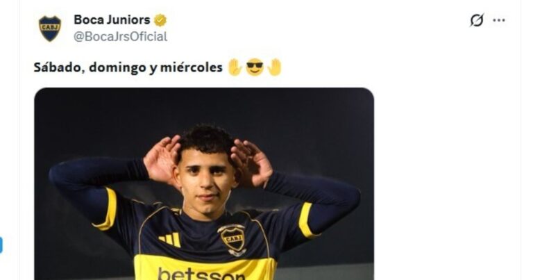 El picante posteo de Boca tras el Súper de Reserva con otro Topo Gigio: "Sábado, domingo y miércoles"