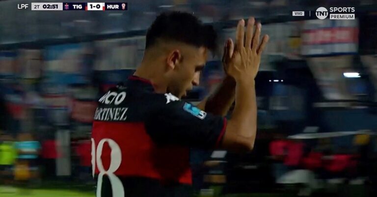 Video: con disculpas incluídas, el Pity Martínez hizo efectiva la ley del ex ante Huracán