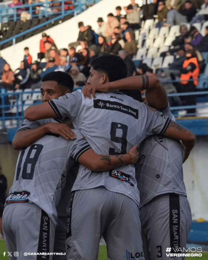 San Martín superó a Atlanta y se acomodó en la tabla