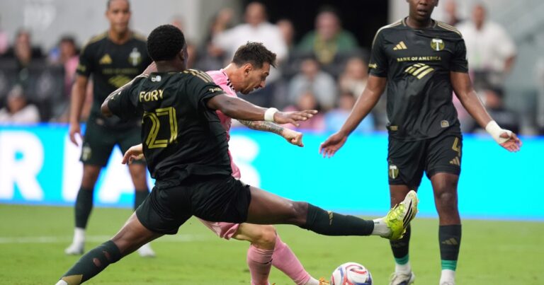 Video: el gol de Messi a Portland