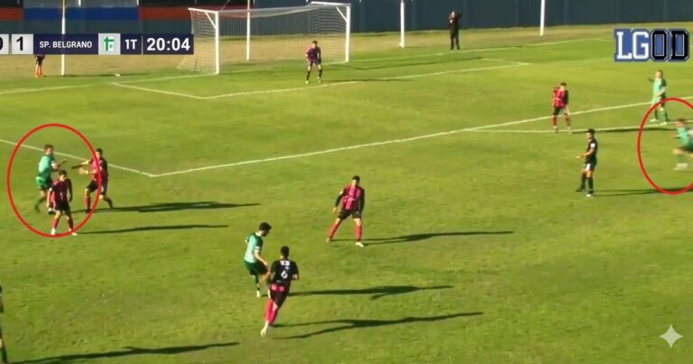 Video: cobraron offside y estaba ¡seis metros habilitado!