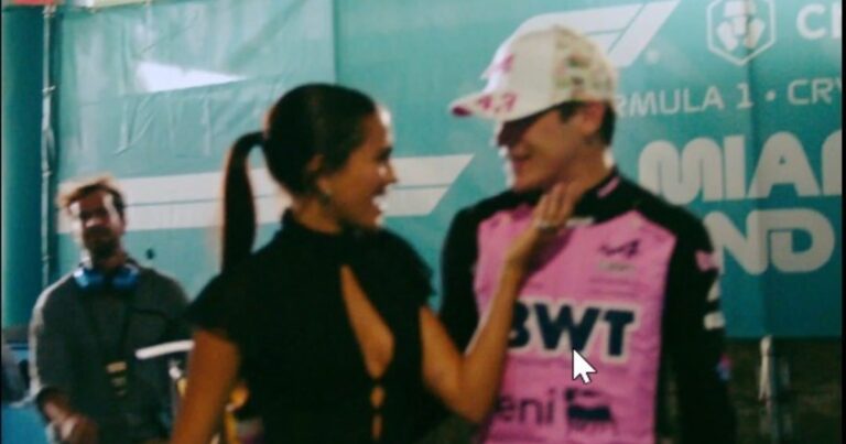 El video de Alpine que confirmó el romance de Colapinto con Maia Reficco
