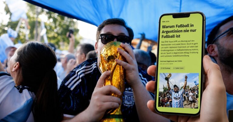 La sorpresa de un medio de Austria sobre la pasión argentina por el fútbol