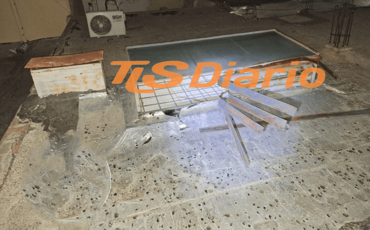 Los sorprendieron en los techos y terminaron presos tras un intento de robo en pleno centro