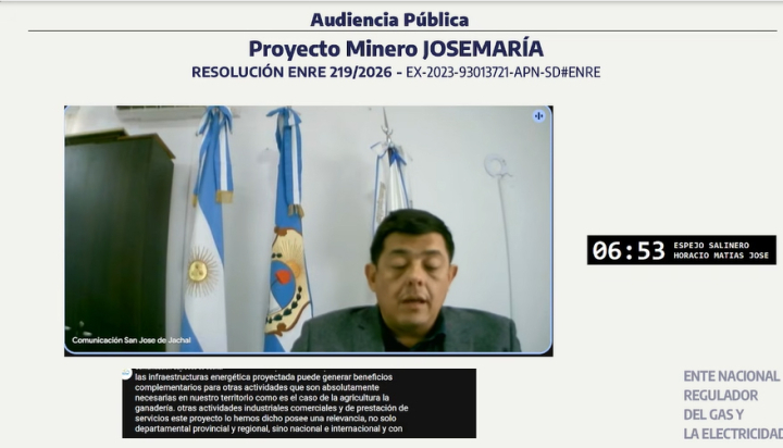 Apoyo de Jáchal al proyecto eléctrico de Vicuña, con pedidos para el norte sanjuanino