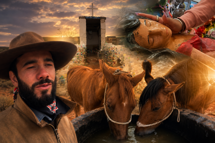 ¿Un milagro de la Difunta Correa? El hallazgo que salvó a unos caballos sedientos en medio de la nada
