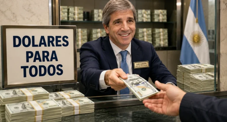Caputo en el BATEV 2026: "Hoy hay dólares para todos"