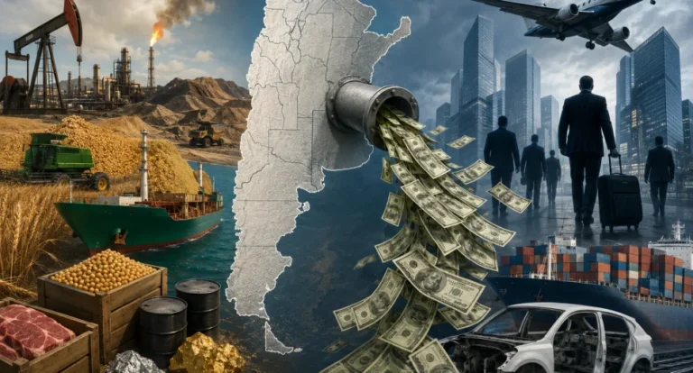 El superávit que se fuga: por qué Argentina gana dólares con la soja y los pierde con las multinacionales
