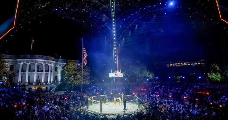 Todo lo que dejó el evento de UFC en la Casa Blanca: Topuria perdió el invicto, Alex Pereira fue noqueado y Trump destacó "el escenario inmejorable"