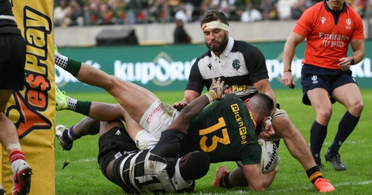 Felipe Contepomi, seis Pumas y una dura derrota como DT de Barbarians ante Sudáfrica