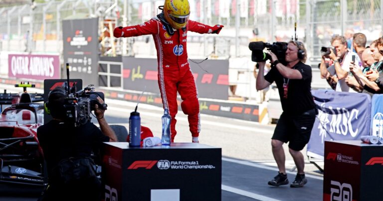 Histórico doblete: la sequía que cortaron Hamilton y Ferrari en la Fórmula 1 de Barcelona