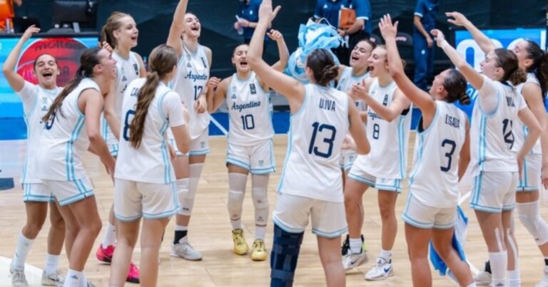 Argentina derrotó a México y terminó segunda en su grupo de la AmeriCup pensado en el Mundial