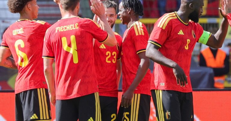 Bélgica le dio una paliza a Túnez en un amistoso de mundialistas