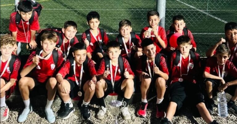 "Bella mattina": el divertido festejo de los chicos de River que ganaron un prestigioso torneo en Italia