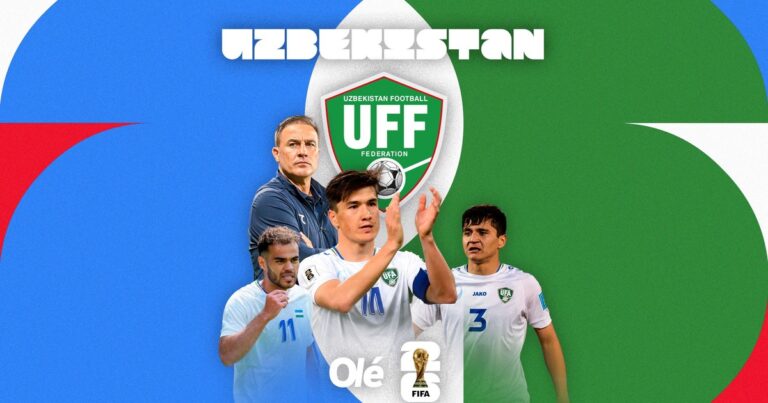 El uno por uno de los 26 jugadores de la selección de Uzbekistán