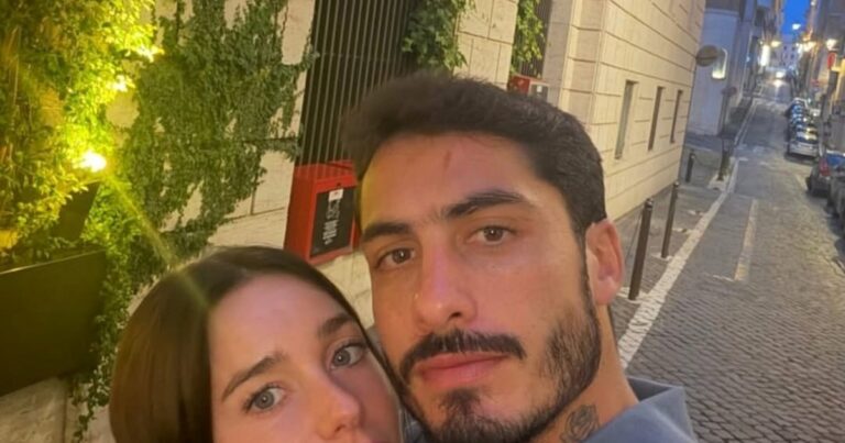 Las románticas vacaciones de Figal con la nieta de Susana Giménez en Roma