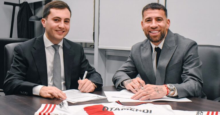 Otamendi y el llamado clave para su llegada a River: "Me convenció..."