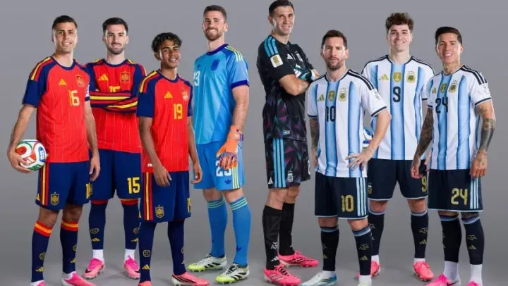 Scaloni afina la formación de Argentina para la final ante España