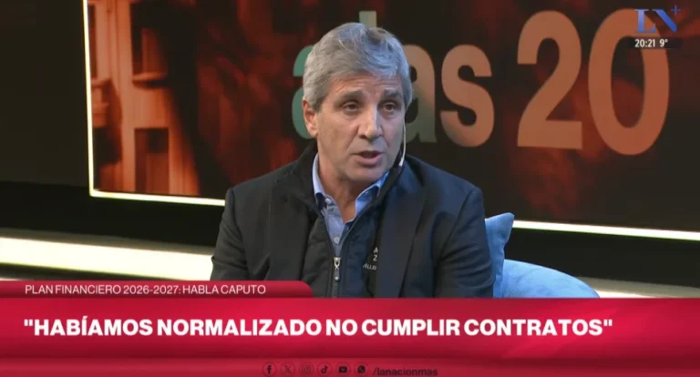 Caputo rompió el silencio sobre el dólar a $1.500 y aseguró que la inflación seguirá bajando