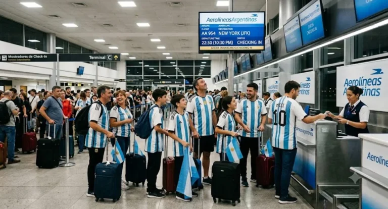 IMPACTANTE: revelan cuántos dólares gastaron los argentinos que viajaron a la final del Mundial