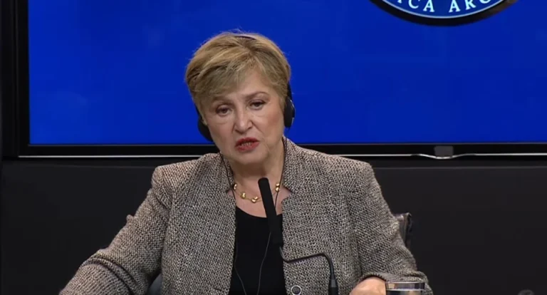 Georgieva a los argentinos: "Tienen que dar vuelta la página. La confianza del mercado ha regresado"