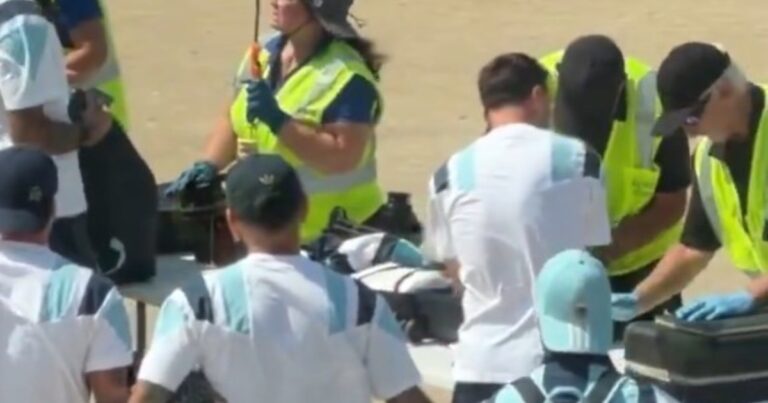 Video: la carcajada de Messi por el magiclick del Cuti Romero