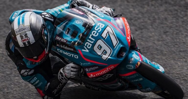 Moto3: Marco Morelli rozó la pole en Alemania y Valentín Perrone buscará remontar