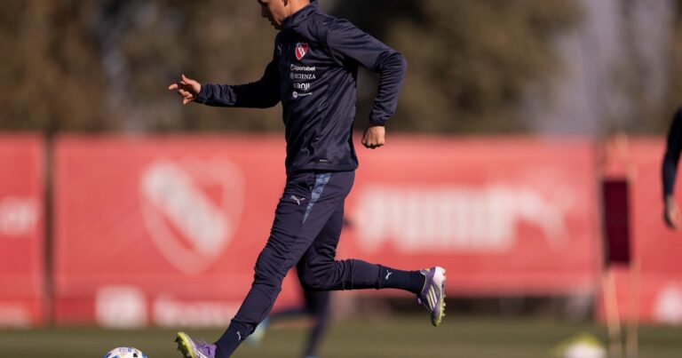 Maxi Meza: del "no soy un referente" al "sabía que iba a volver a Independiente"
