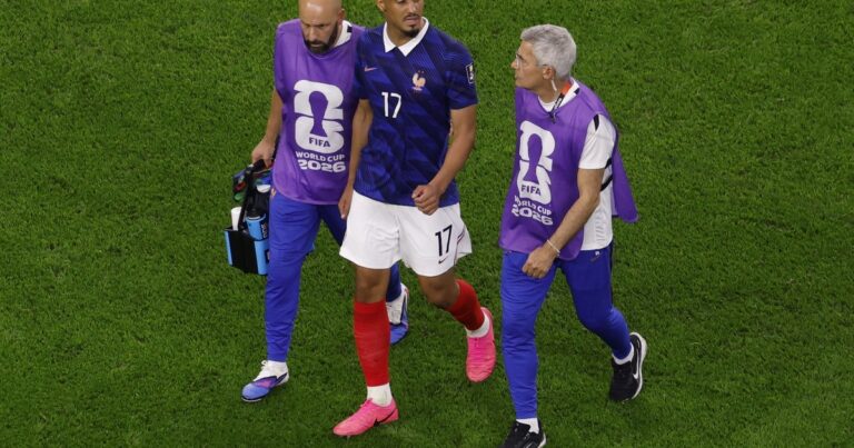 La grave lesión de un jugador francés en pleno Mundial: “Tengo la espalda destrozada”