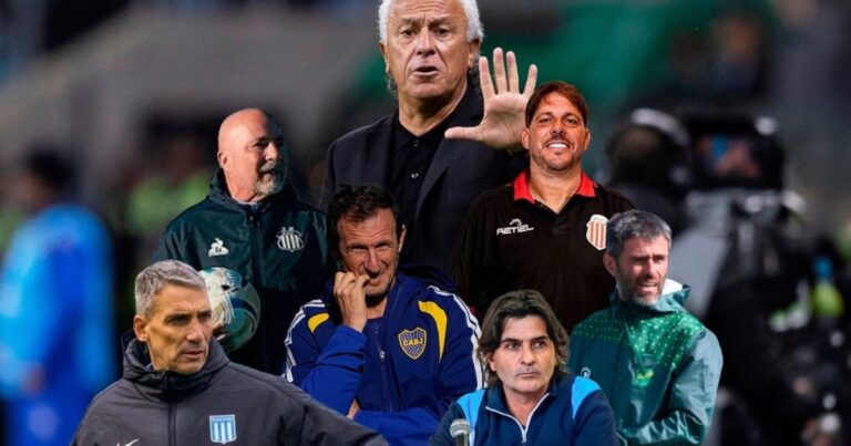 Quiénes son los 7 técnicos nuevos en Primera División