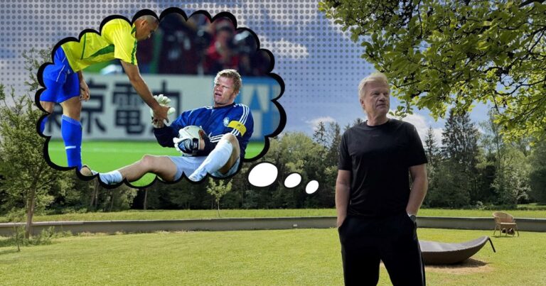 A lo que llega el caso Balogun: Oliver Kahn quiere que se juegue de nuevo la final del Mundial 2002 contra Brasil