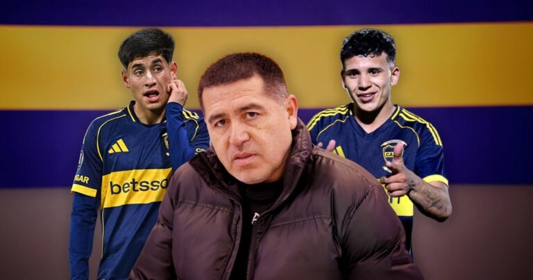 Riquelme y los pibes de Boca: Aranda, Flores y las comparaciones peligrosas