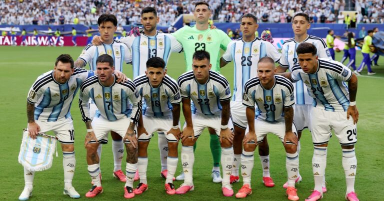 El equipo titular de Argentina para enfrentar a Egipto en octavos del Mundial