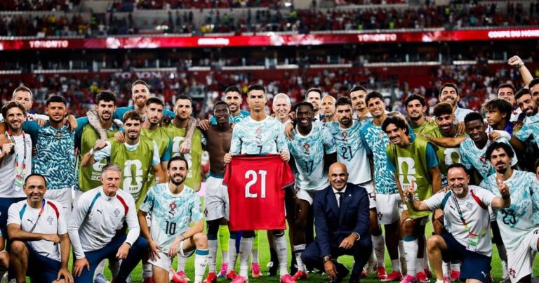 El honrado gesto que tuvieron Cristiano Ronaldo y el plantel de Portugal con Diogo Jota