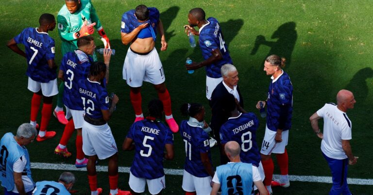 ¿Ruptura interna en Francia? El video de la polémica entre Deschamps y un jugador