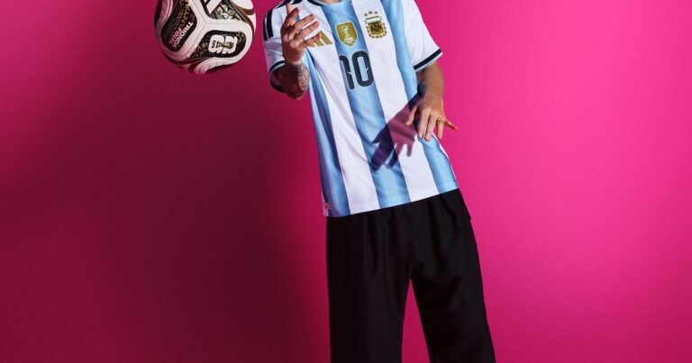 Con Messi de modelo, adidas presentó la nueva pelota que se usará a partir de las semis del Mundial