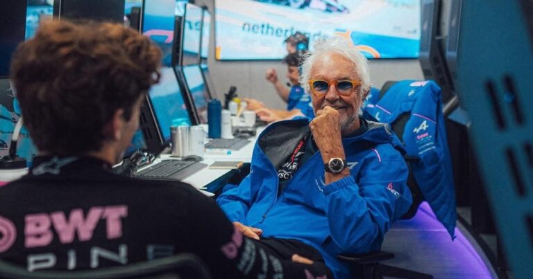 Briatore, conforme con las mejoras de Alpine en Países Bajos: “Debemos seguir apretando”