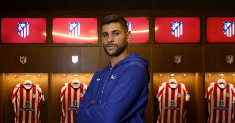 El Cuti Romero, íntimo en su presentación con Atlético Madrid: la palabra que usó para describirse y el tatuaje que se borró