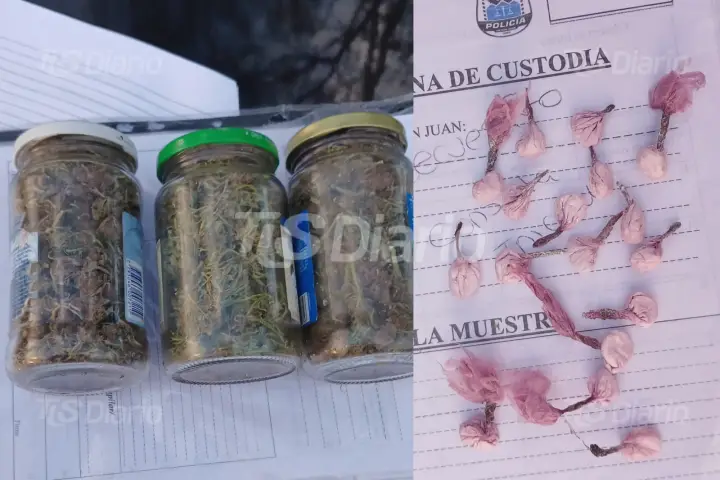 Lo frenaron en un control y descubrieron cocaína y marihuana: viajaba con un menor de 13 años
