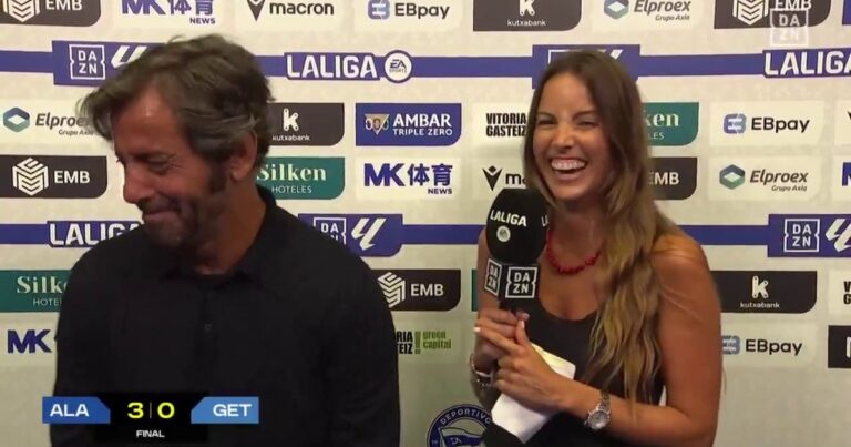 Insólito: se retiró de la entrevista por un ataque de risa