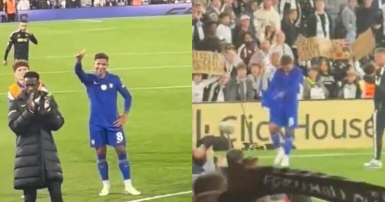 De la ovación a la camiseta para un hincha: así se fue Enzo Fernández de la cancha del Fulham tras la victoria del Chelsea
