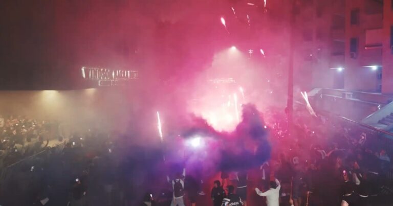Video: tremendo banderazo de los hinchas de Independiente Rivadavia